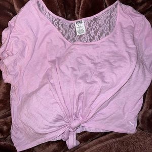 PINK Victoria’s Secret Lace Back Top